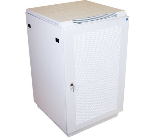 Шкаф коммутационный ЦМО ШТК-М-27.6.8-44АА 27U 600x800мм пер.дв.перфор. задн.дв.перфор. 2 бок.пан. 400кг белый