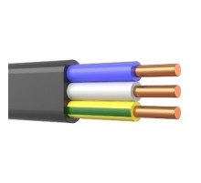Rexant (01-8272-5) Кабель силовой медный ВВГ-Пнг(А)-LS 3x2,5 мм?, длина 5 метров, ГОСТ 31996-2012, ТУ 16.К71-310-2001
