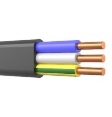 Rexant (01-8272-5) Кабель силовой медный ВВГ-Пнг(А)-LS 3x2,5 мм?, длина 5 метров, ГОСТ 31996-2012, ТУ 16.К71-310-2001