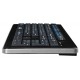 Клавиатура Оклик 870S черный USB беспроводная slim Multimedia