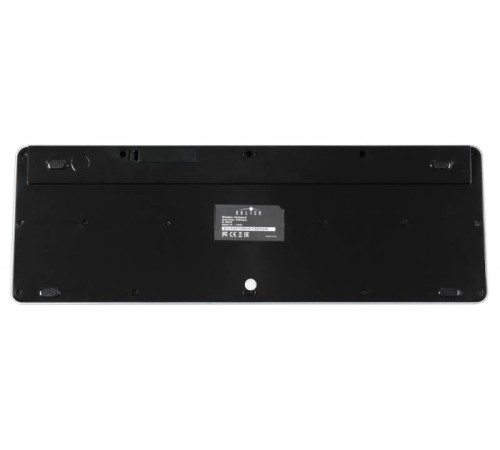 Клавиатура Оклик 870S черный USB беспроводная slim Multimedia
