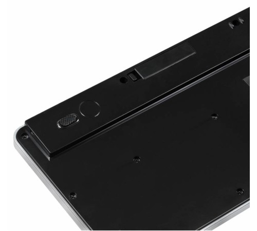Клавиатура Оклик 870S черный USB беспроводная slim Multimedia