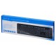 Клавиатура Оклик 870S черный USB беспроводная slim Multimedia