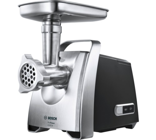 Мясорубка Bosch MFW68680 2200Вт черный/серый