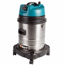 Строительный пылесос Bort BSS-1440-Pro 1400Вт (уборка: сухая/влажная) серый