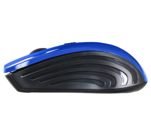 Мышь Оклик 545MW черный/синий оптическая (1600dpi) беспроводная USB (3but)