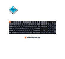Беспроводная механическая ультратонкая клавиатура Keychron K5SE, Full Size, RGB подсветка, Blue Switch