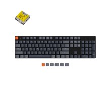 Беспроводная механическая ультратонкая клавиатура Keychron K5SE, Full Size, RGB подсветка, Banana Switch