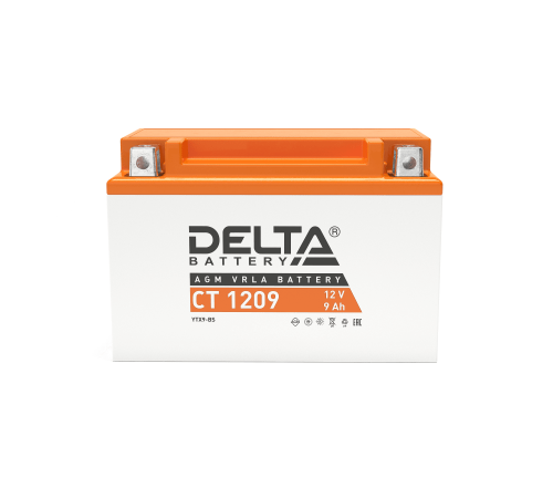 Delta CT 1209 (9 А\ч, 12В) для МОТО