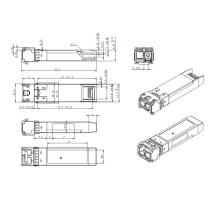 SNR  Модуль SFP+ WDM, дальность до 3км (5dB), 1330нм (SNR-SFP+W37-3)