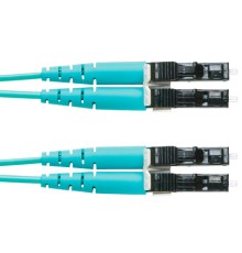 Патч-корд Panduit FX2ELLNLNSNM003 2x50/125 OM3 LC дуплекс-LC дуплекс 3м LSZH аквамарин