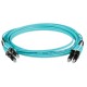 Патч-корд Panduit FX2ELLNLNSNM003 2x50/125 OM3 LC дуплекс-LC дуплекс 3м LSZH аквамарин