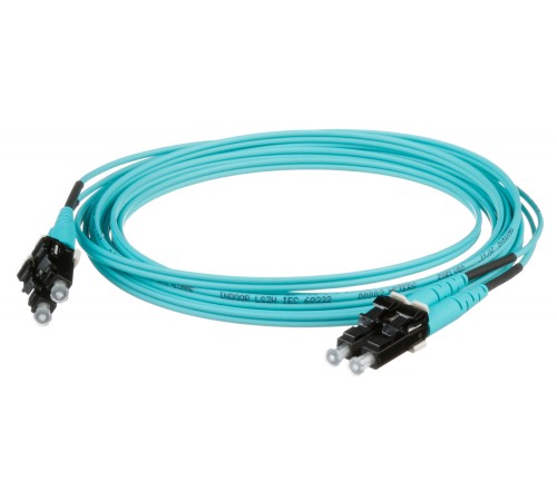 Патч-корд Panduit FX2ELLNLNSNM003 2x50/125 OM3 LC дуплекс-LC дуплекс 3м LSZH аквамарин Патч-корд Panduit FX2ELLNLNSNM003 2x50/125 OM3 LC дуплекс-LC дуплекс 3м LSZH аквамарин