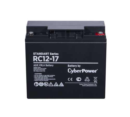 Аккумуляторная батарея SS CyberPower RC 12-17 / 12 В 17 Ач CyberPower Standart Series RC 12-17