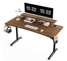 Стол для компьютера EUREKA GIP 60, Walnut
