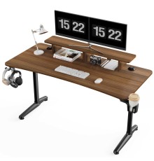 Стол для компьютера EUREKA GIP 60, Walnut