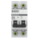 EKF mcb4729-2-06C Автоматический выключатель 2P 6А (C) 4,5кА ВА 47-29 EKF Basic