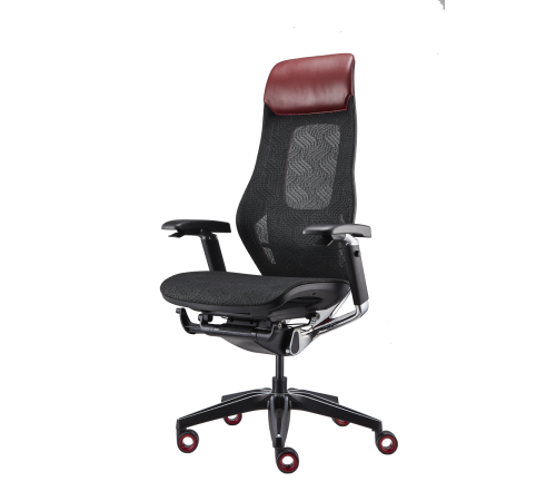 Премиум игровое кресло GT Chair Roc Chair, черно-красный