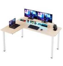 Стол письменный (для компьютера) угловой EUREKA EUREKA L60L-MW, Maple