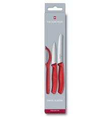 Набор ножей кухон. Victorinox 6.7111.31 красный карт.коробка
