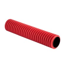 EKF tg2st-50-50m Труба гофрированная двустенная ПНД d 50 с зондом красная EKF PROxima бухта 50 м