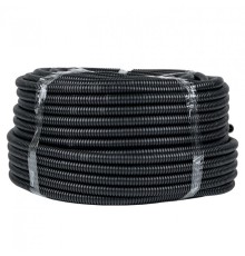EKF tpnd-25-t Труба гофр. ПНД тяж. с протяжкой d25 мм (75 м) черн. EKF-Plast