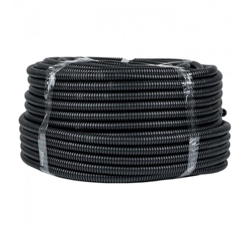 EKF tpnd-25-t Труба гофр. ПНД тяж. с протяжкой d25 мм (75 м) черн. EKF-Plast EKF tpnd-25-t Труба гофр. ПНД тяж. с протяжкой d25 мм (75 м) черн. EKF-Plast