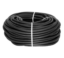 EKF tpnd-32-t Труба гофр. ПНД тяж. с протяжкой d32 мм (50 м) черн. EKF-Plast