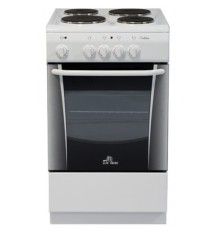 Плита Электрическая De Luxe 506004.04э белый эмаль