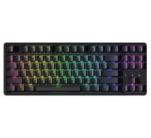 Механическая клавиатура Durgod Cavalry 87 - BLACK, TKL, PBT Double-shot keycaps, Hot-swap, RGB, Gateron optical Red switch