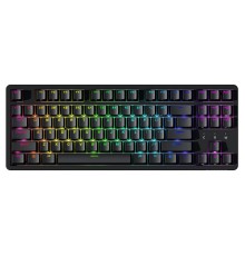 Механическая клавиатура Durgod Cavalry 87 - BLACK, TKL, PBT Double-shot keycaps, Hot-swap, RGB, Gateron optical Red switch