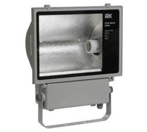 Iek LPHO03-400-01-K03 Прожектор ГО03-400-01 400Вт E40 серый симметричный IP65 ИЭК Iek LPHO03-400-01-K03 Прожектор ГО03-400-01 400Вт E40 серый симметричный IP65 ИЭК