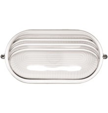 Iek LNPP0-1407-1-060-K01 Светильник НПП1407 белый/овал ресничка 60Вт IP54  ИЭК