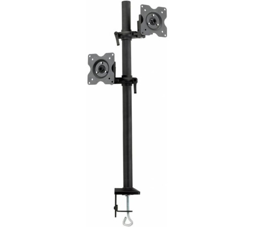Кронштейн для мониторов ЖК Kromax OFFICE-5 серый 13"-32" макс.12кг настольный поворот и наклон Кронштейн для мониторов ЖК Kromax OFFICE-5 серый 13"-32" макс.12кг настольный поворот и наклон
