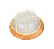Camelion 1301D Цвет КЛЁН до 120 оС (Светильник круг НБП 03-60-0012 УХЛ4, "Решетка" 230В 60Вт)