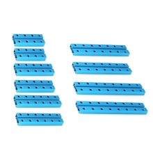 Ресурсный набор коротких балок Short Beam 0824 Robot Pack-Blue