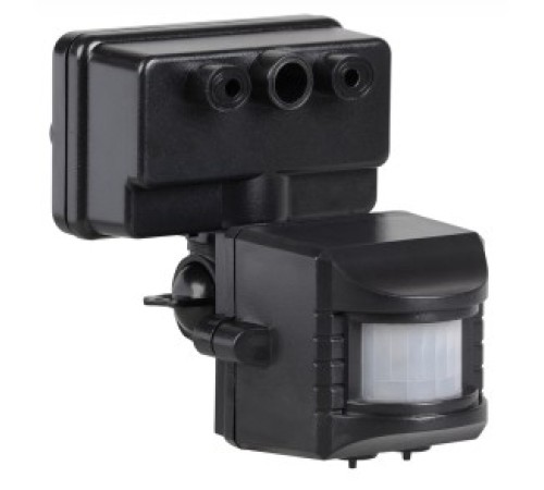 Iek LDD13-019-1100-002 Датчик движения ДД 019 черный, макс. нагрузка 1100Вт, угол обзора 120град., дальность 12м, IP44, ИЭК Iek LDD13-019-1100-002 Датчик движения ДД 019 черный, макс. нагрузка 1100Вт, угол обзора 120град., дальность 12м, IP44, ИЭК