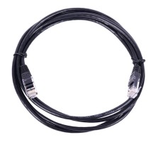 Патч-корд Lanmaster UTP TWT-45-45-0.5-BK вилка RJ-45-вилка RJ-45 кат.5е 0.5м чёрный ПВХ (уп.:1шт)