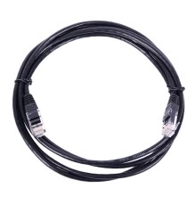 Патч-корд Lanmaster UTP TWT-45-45-0.5-BK вилка RJ-45-вилка RJ-45 кат.5е 0.5м чёрный ПВХ (уп.:1шт)