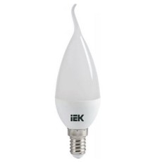 Iek LLE-CB35-5-230-30-E14 Лампа светодиодная ECO CB35 свеча на ветру 5Вт 230В 3000К E14 IEK