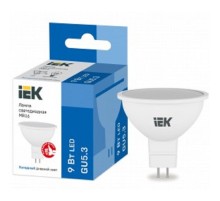 Iek LLE-MR16-9-230-65-GU5 Лампа LED MR16 софит 9Вт 230В 6500К GU5.3