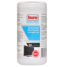 Салфетки Buro BU-All_screen для экранов мониторов/плазменных/ЖК телевизоров/ноутбуков туба 100шт влажных