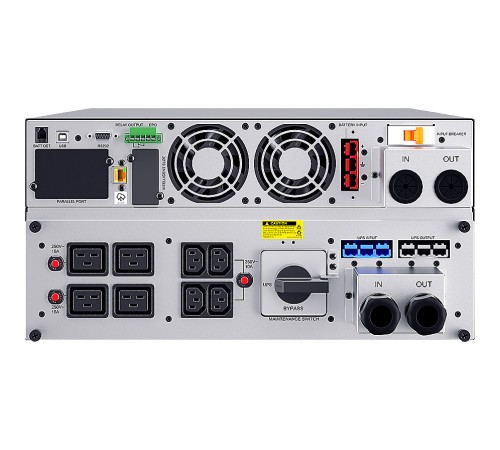 CyberPower OLS10KERT5U ИБП {Online, 10000VA/10000W USB/RS-232/Dry/EPO/SNMP/CloudCard/(4 IEC С13, 4 IEC C19, terminal block)/bat.detect./МВ NEW}