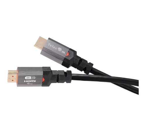 Кабель HDMI 19M/M,ver. 2.1, 8K@60 Hz 1m метал разъемы, Telecom <TCG365-1M> VCOM Telecom TCG365-1M Кабель HDMI 19M/M,ver. 2.1, 8K@60 Hz 1m метал разъемы, Telecom <TCG365-1M> VCOM Telecom TCG365-1M