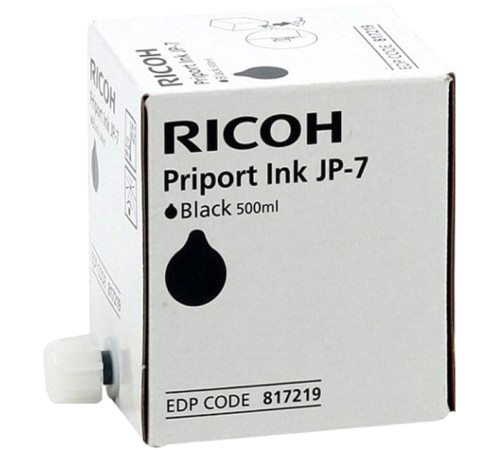 Чернила для дупликатора тип JP7 черные (817219)