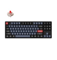 Беспроводная механическая клавиатура QMK Keychron K8 Pro, 87 клавиш, Hot-Swap, Gateron G pro Red Switch