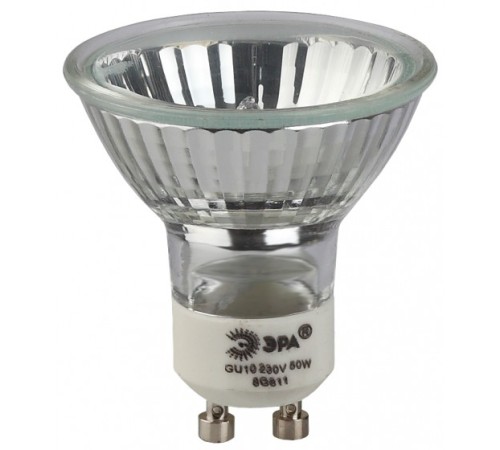ЭРА C0027386 Лампа галогенная GU10-JCDR (MR16) -50W-230V [JCDR-50-230-GU10]