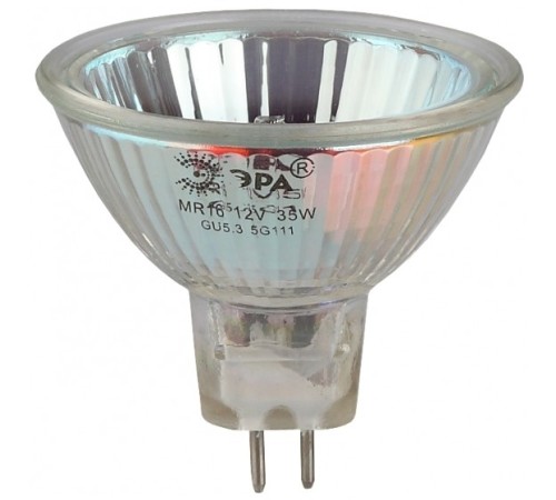ЭРА C0027363 Лампа галогенная GU5.3-JCDR (MR16) -35W-230V-Cl [JCDR-35-230-GU5.3]