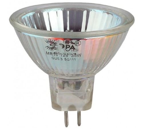 ЭРА C0027365 Лампа галогенная GU5.3-JCDR (MR16) -50W-230V-Cl [JCDR-50-230-GU5.3]