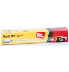 Navigator 94221 Лампа галогенная линейная КГ J117mm  500W R7s 230V 2000h